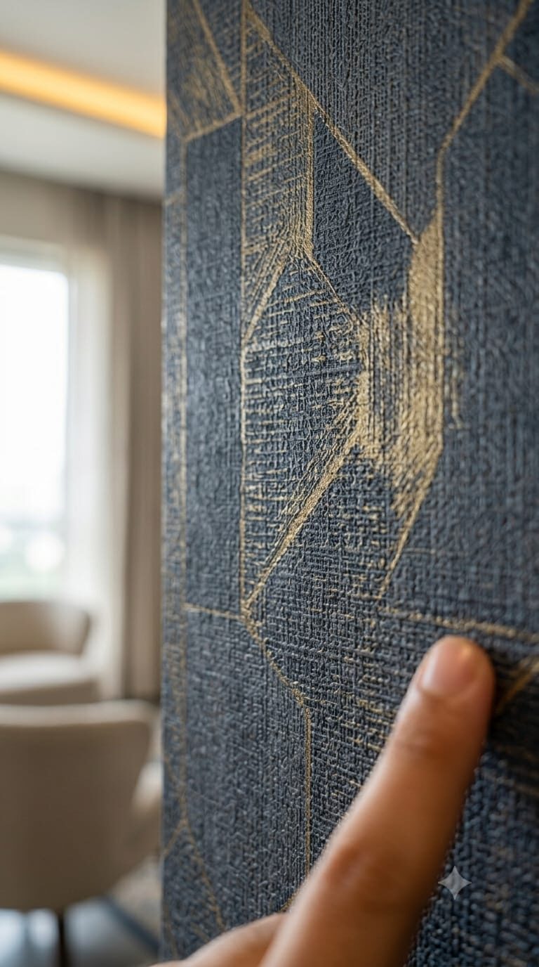 Textured wallpaper closeup Gurgaon